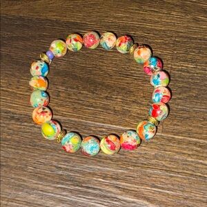 Hand Crafted Colorful Beaded Bracelet